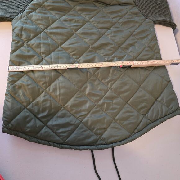 Unbranded Utility Jacket Women's Small Green Full Zip Up Pockets Quilted NWOT - Picture 14 of 16